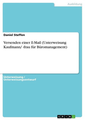 Versenden einer mail - versenden, e-mail