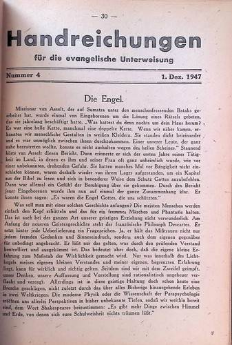 Handreichungen für die