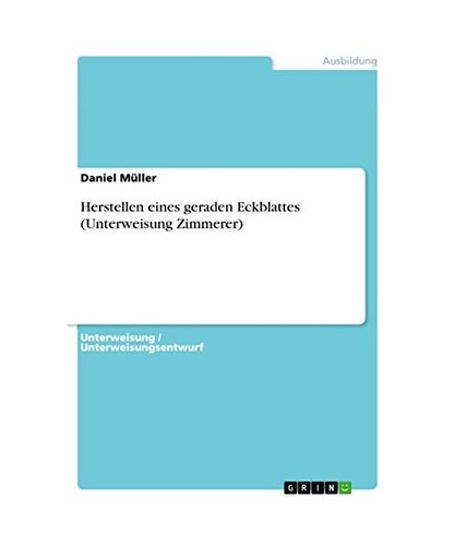 Herstellen eines geraden