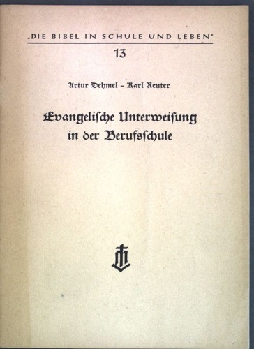 Evangelische unterweisung - evangelische,