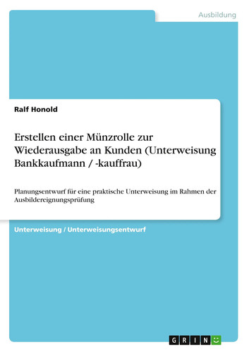 Erstellen einer münzrolle - erstellen,