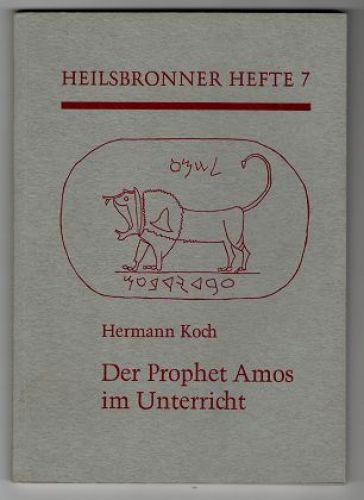 Der prophet amos unterricht - der, im
