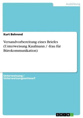 Versandvorbereitung eines