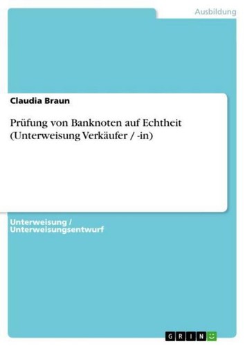 Prüfung von banknoten auf - banknoten,