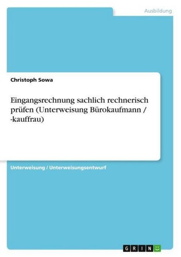 Eingangsrechnung sachlich