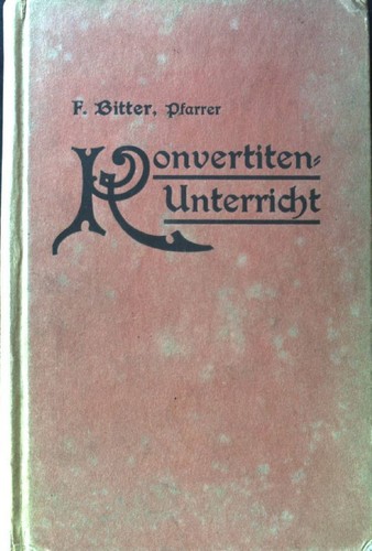 Konvertiten-Unterricht