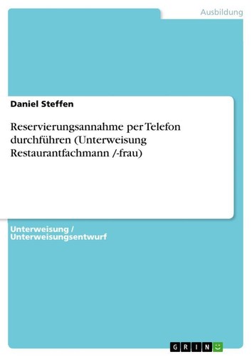 Reservierungsannahme per
