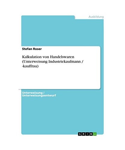 Kalkulation von handelswaren - von,