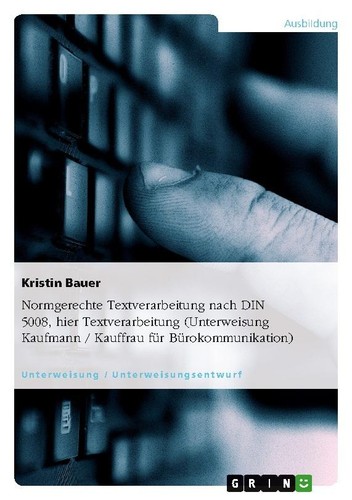 Normgerechte textverarbeitung - normgerechte,