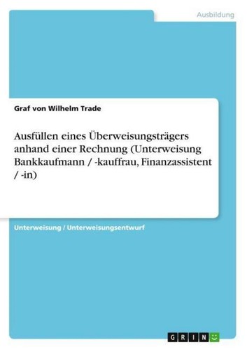 Ausfüllen eines
