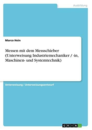 Messen mit dem - , messschieber