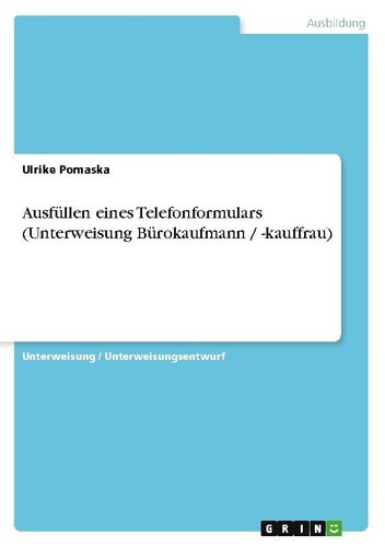 Ausfüllen eines