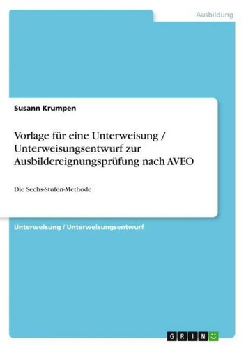 Vorlage für eine - , unterweisung