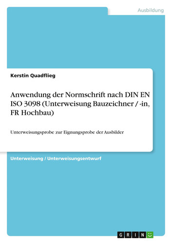 Anwendung der normschrift nach - der,
