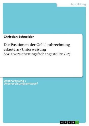 Die positionen der - positionen,
