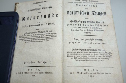 Unterweisung naturkunde 1826 - unterweisung,