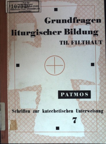 Grundfragen liturgischer