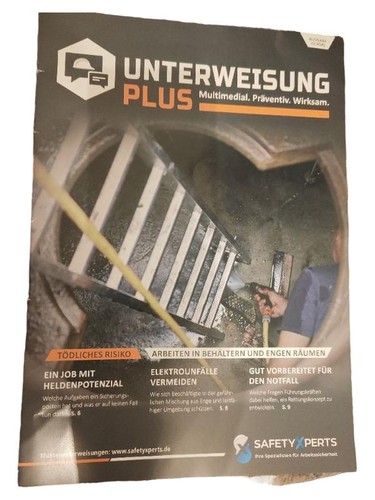 Unterweisung plus safety - unterweisung,