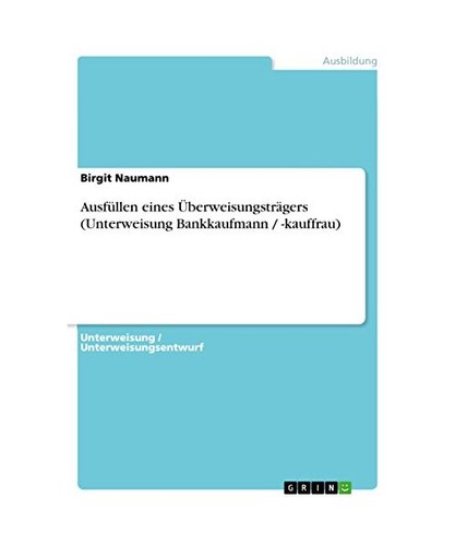 Ausfüllen eines