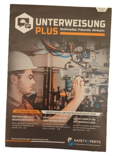 Unterweisung plus safety - unterweisung,