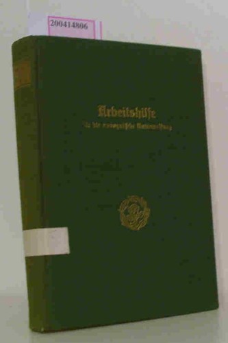Arbeitshilfe für die