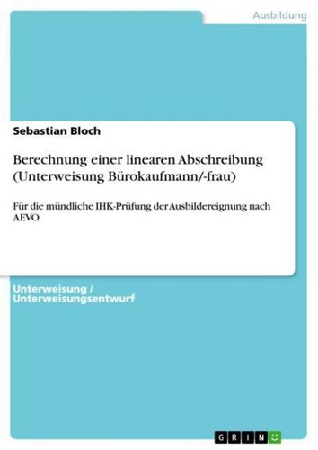 Berechnung einer linearen