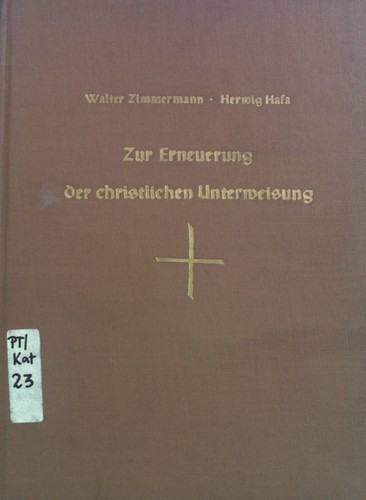 Zur erneuerung der - zur,