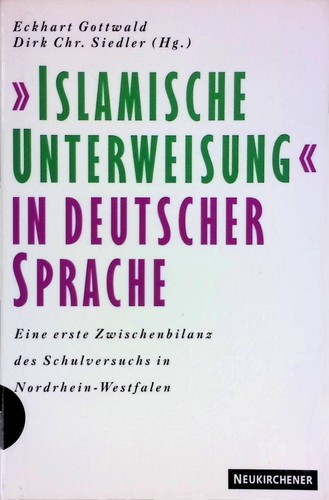 Islamische unterweisung in - "islamische,